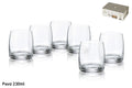 072283 - סט 6 כוסות ויסקי 230 מ"ל PAVO בוהמיה קריסטל