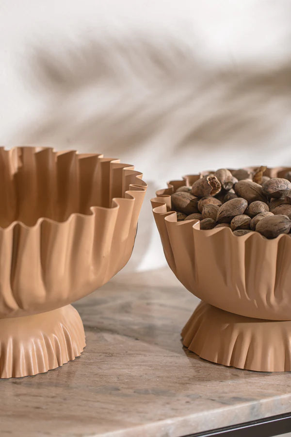 16963116217 - קערה על רגל דקו מוקה