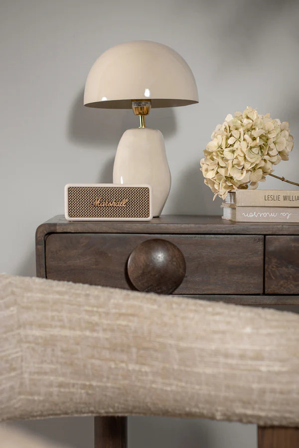 18032117334 - מנורת שולחן מאשרום גלוסי קליי