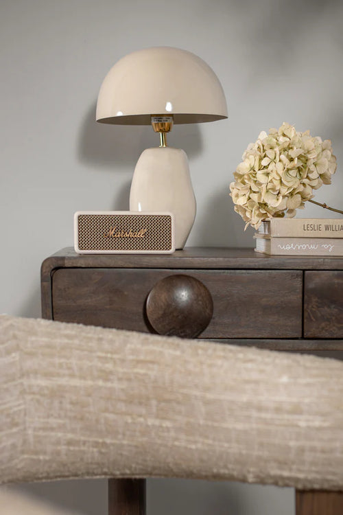 18032117334 - מנורת שולחן מאשרום גלוסי קליי