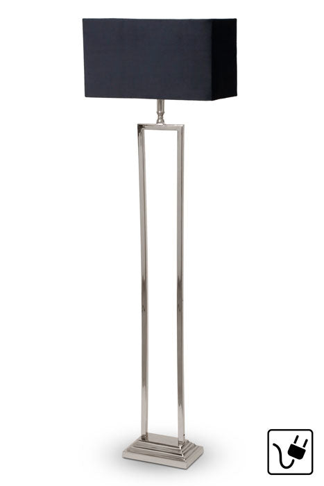 195290 - מנורה רצפתי מנירוסטה LORENZO