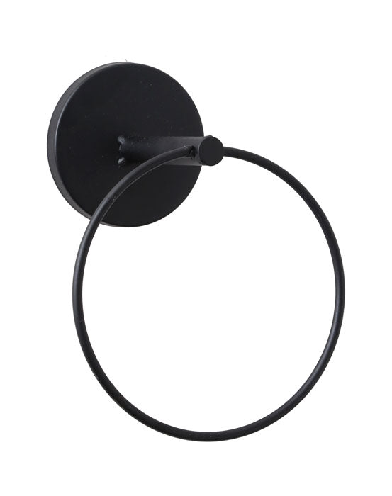 197463 -מתקן למגבות ידיים מתכת שחור