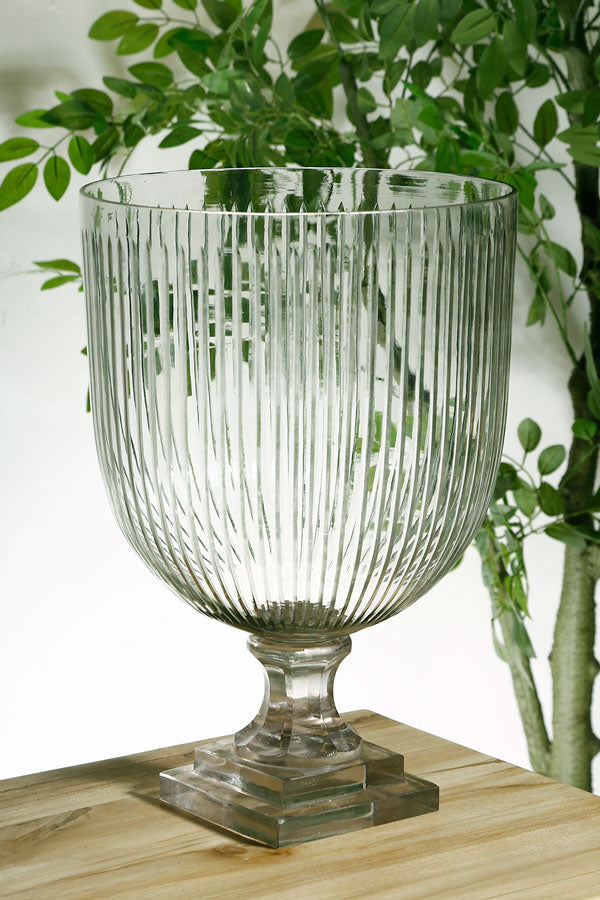 207422 - קערה על רגל HEND MADE GLASS