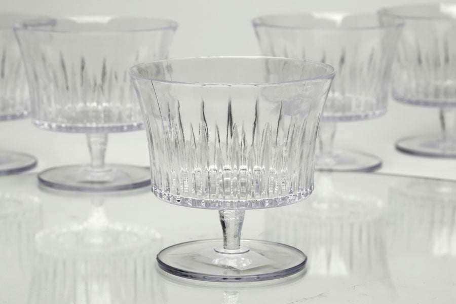 207999 - גביע  / קינוח אקריליק פולי קרבונט דגם מילאנו