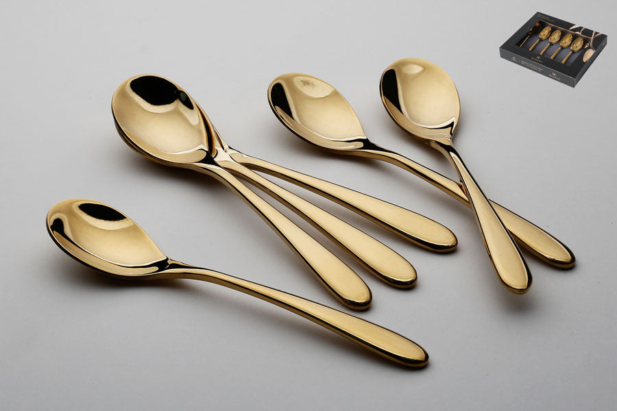 208787 - סט 6 כפיות קינוח דגם Smooth