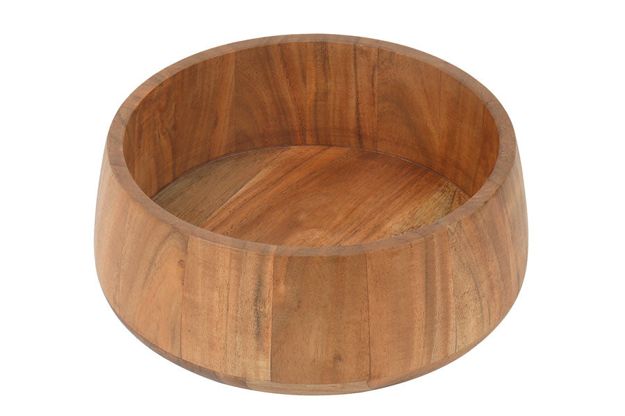 209883 - קערה לסלט עץ מלא