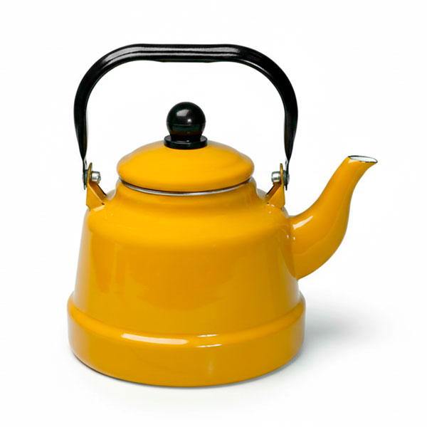 210479 קומקום אמייל חרדל DELICIOUS