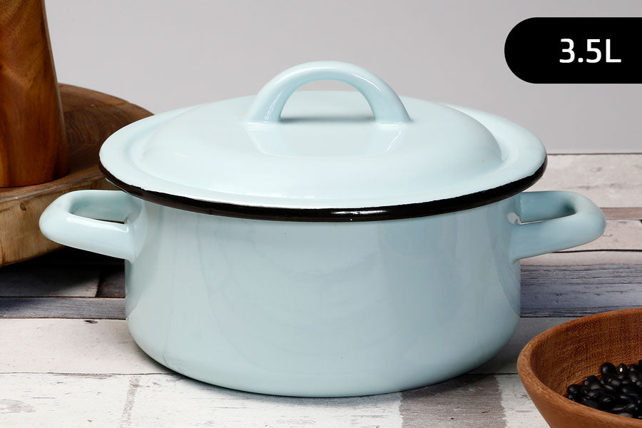 210502 - סיר 3.5 אמייל נמוך   DELICIOUS