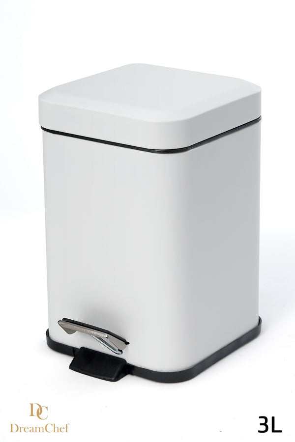 210773 - פח לשירותים לבן מט טריקה שקטה