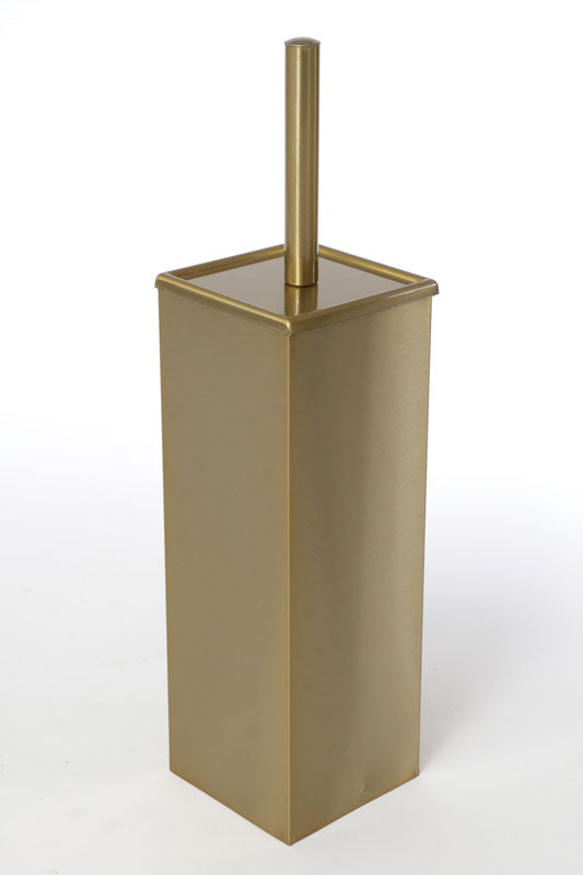 210786 - מברשת לשירותים מרובע dream chef זהב מוברש