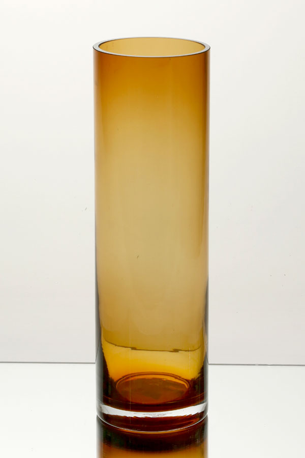 211310 אגרטל זכוכית LUXURY GLASS AMBAR