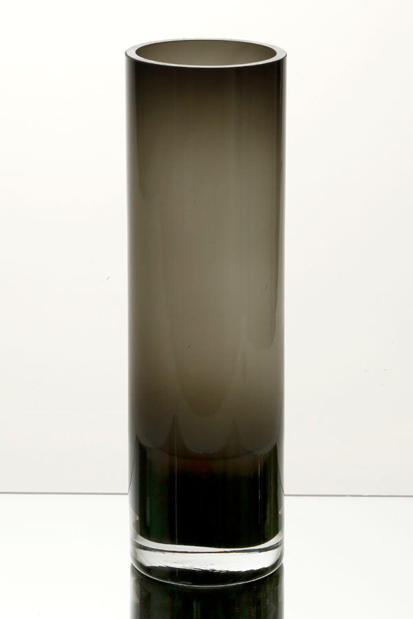 211311 אגרטל זכוכית LUXURY GLASS GRAY