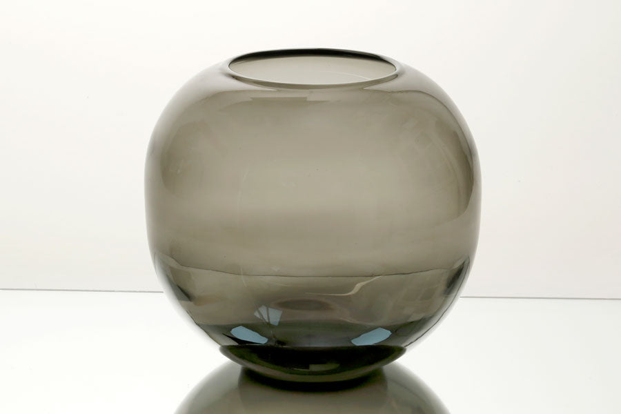 211319 אגרטל זכוכית LUXURY GLASS GRAY