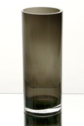 211321 אגרטל צילינדר זכוכית LUXURY GLASS GRAY