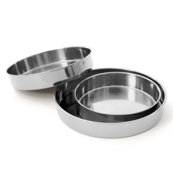 211743 - סט 3 מגשי אפייה נירוסטה