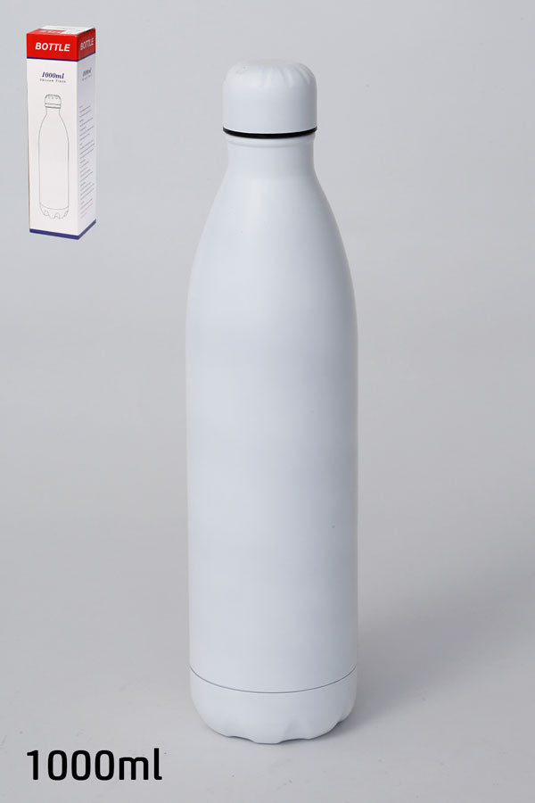 211848 - 1000ML - תרמוס נירוסטה בקבוק לבן