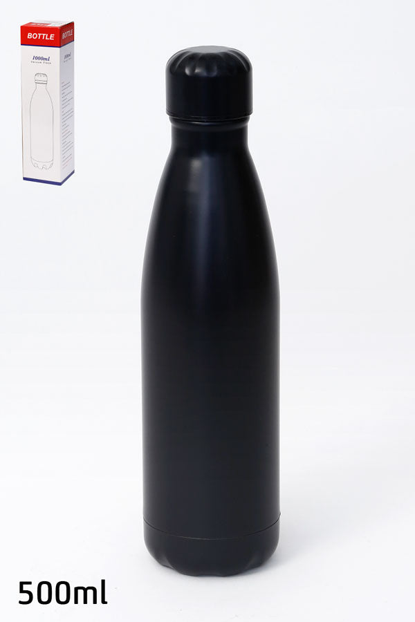 211851 - 500ML - תרמוס נירוסטה בקבוק שחור