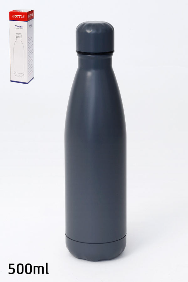 211853 - 500ML - תרמוס נירוסטה בקבוק אפור