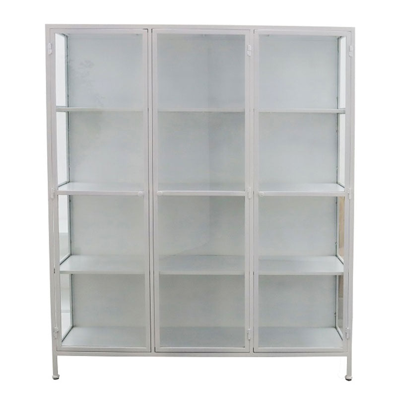 212115 ויטרינה מדפים פרזול ARMAND WHITE