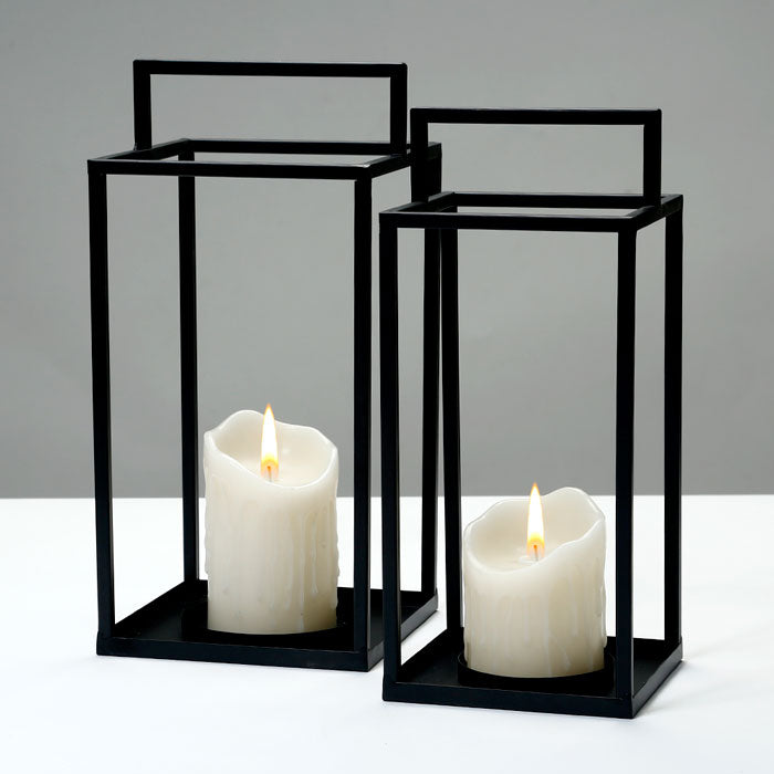 212128 זוג עששיות לנרות ARMAND BLACK