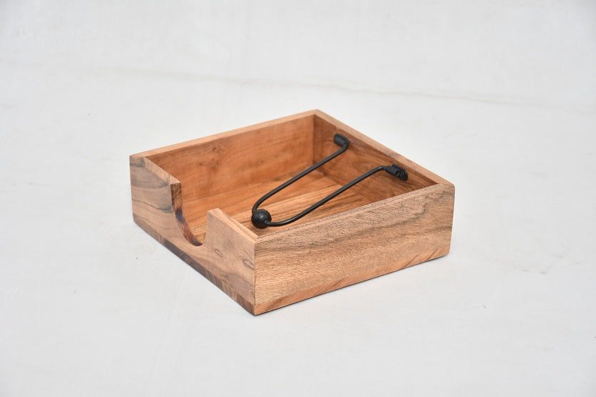  212166 מעמד מפיון שוכב עץ + פרזול שחור