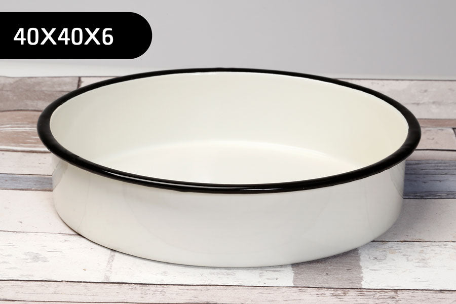 212931 - תבנית עגולה אמייל