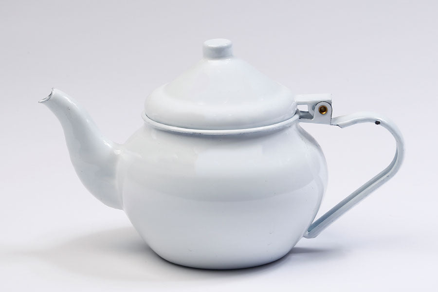 212937 קומקום אמייל  לבן