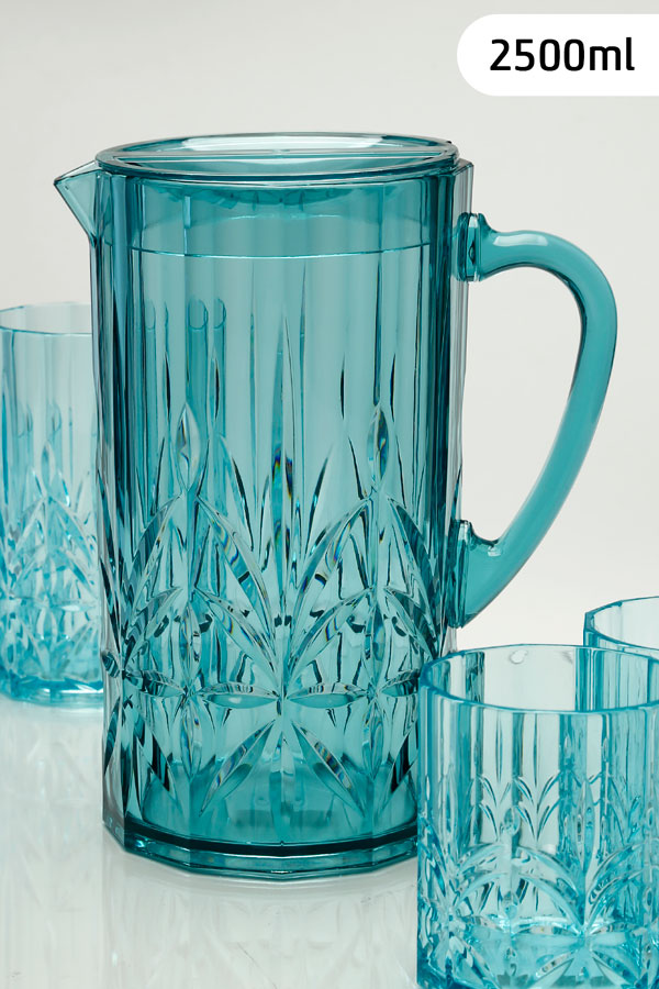 213027 -קנקן שתייה פוליקרבונט - אקריליק טורקיז