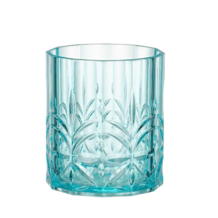 213030 - כוס שתיה פוליקרבונט אקריליק טורקיז שקוף