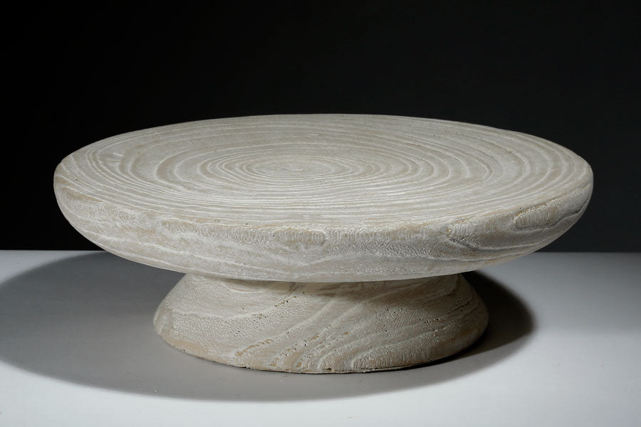  213430 קערה על רגל אבן בהיר