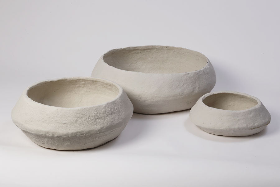 213684  סט שלוש קערות PAPER MACHE