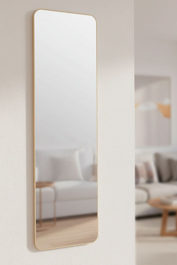 214723 מראת גוף מתכת GOLD