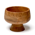 215215 -קערית עץ על רגל  ACACIA WOOD