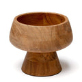 215217 - קערית עץ על רגל ACACIA WOOD