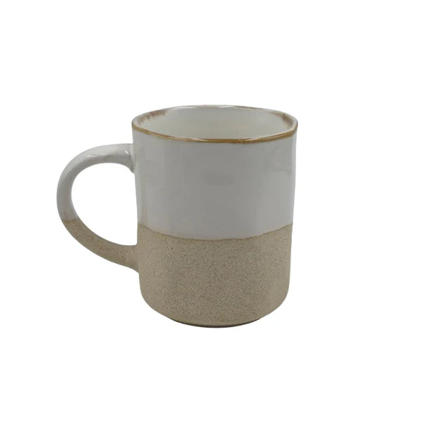 סט 4 יחידות ספל רטרו ווייט 340 מ"ל