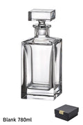 792525 - דקאנטר Blank קריסטל בוהמיה