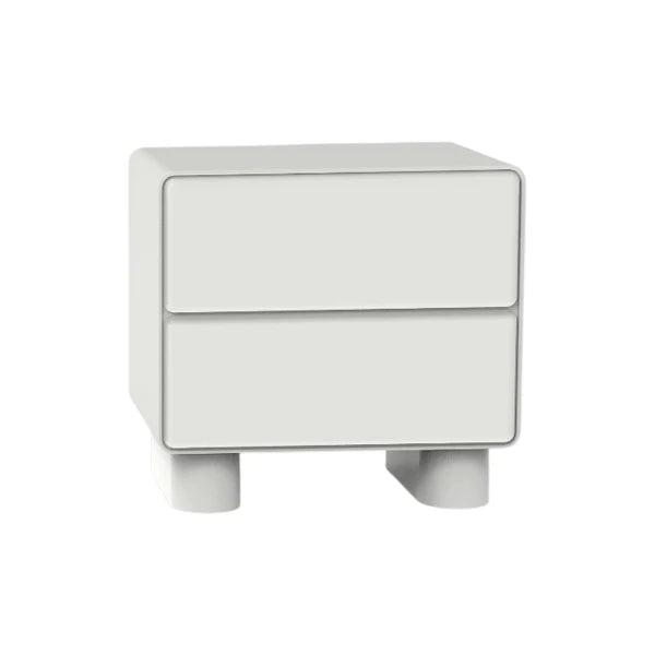 81215117514 שידת צד גלוסי מילקי ווייט