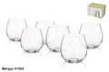 976109 - סט 6 כוסות ויסקי 410 מ"ל MERGUS בוהמיה קריסטל