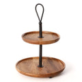 מעמד עץ 2 קומות